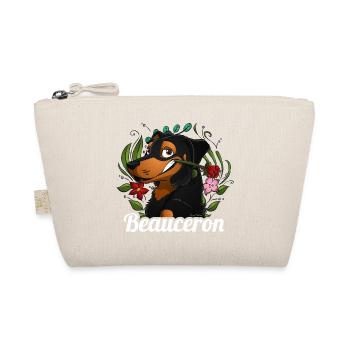 Beauceron happiness - Organic Pouch - nature - Front