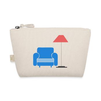 sofa couch chair table chair table lamp lamp lamp benc - Organic Pouch - nature - Front