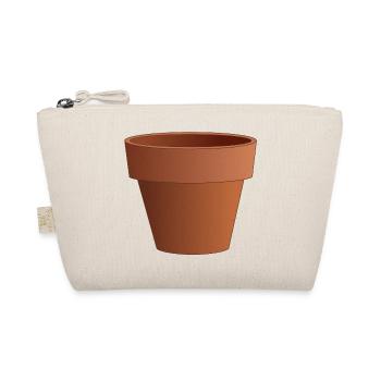 claypot blumentopf flowers blumen pflanzen plants2 - Bio-Täschchen - Natur - Vorne