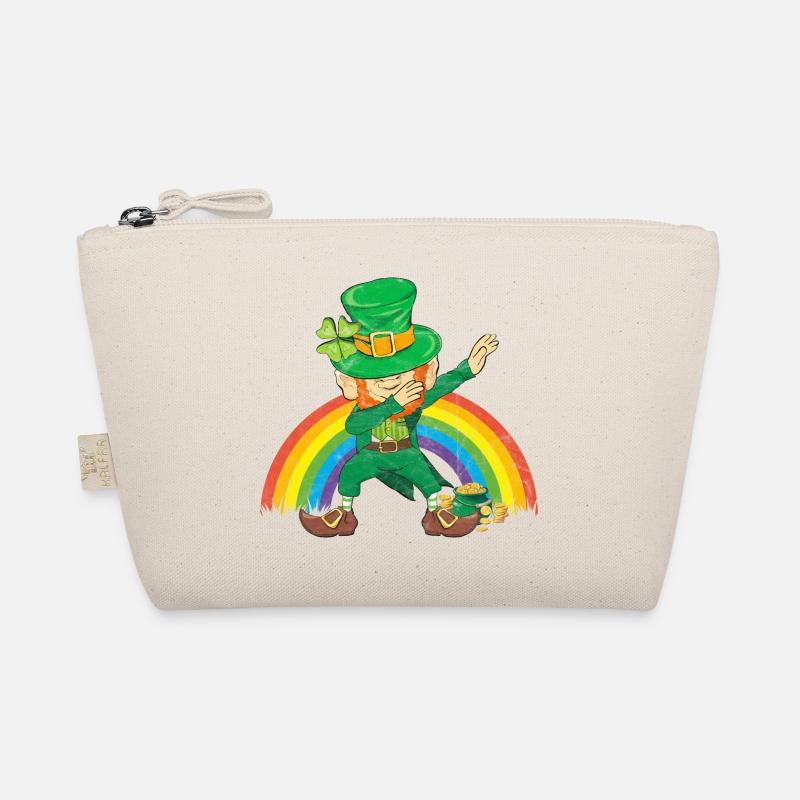 Tanzender Kobold Dabbing Regenbogen Bio-Täschchen