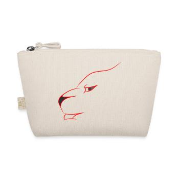Lion Bitcoin in the eye - Organic Pouch - nature - Front