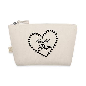 Vorzeigepapa Vater Vatertag Liebe Geschenk - Bio-Täschchen - Natur - Vorne