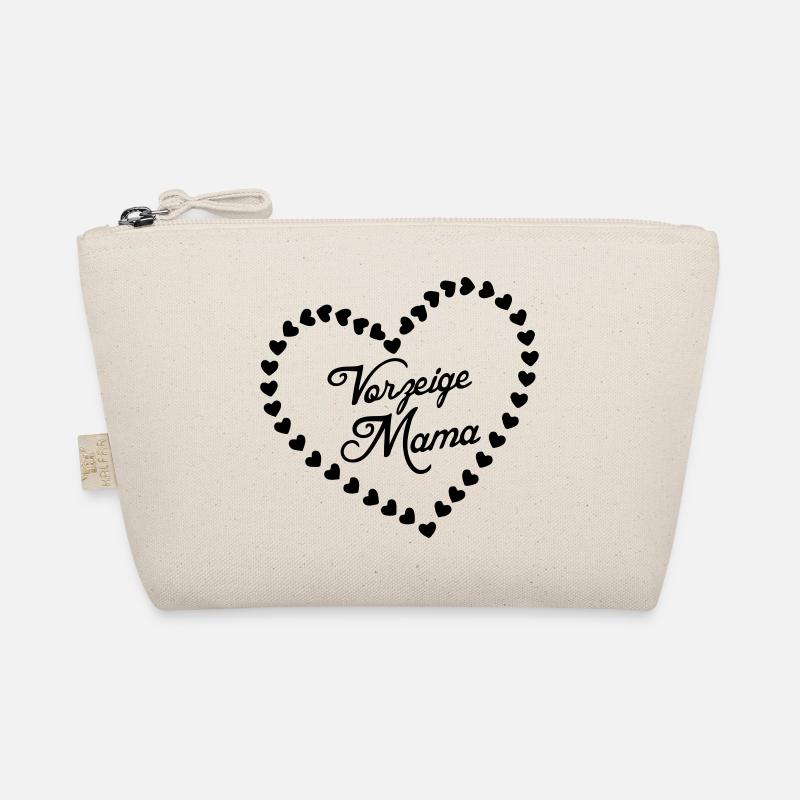 Vorzeigemama Mutter Muttertag Liebe Geschenk - Bio-Täschchen - Natur
