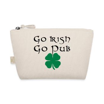 St Patricks Day Pub Irland irisch - Bio-Täschchen - Natur - Vorne