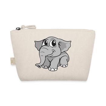 Elephant Elefant - Bio-Täschchen - Natur - Vorne