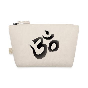 OM Mantra Yoga - Organic Pouch - nature - Front