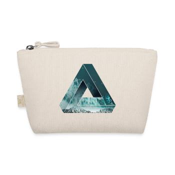 Penrose Optical illusion with nature, cool - Organic Pouch - nature - Front