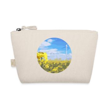 field with windmill - Organic Pouch - nature - Front