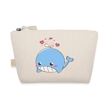 Love Whale - Idée cadeau - Trousse biologique - nature - Devant