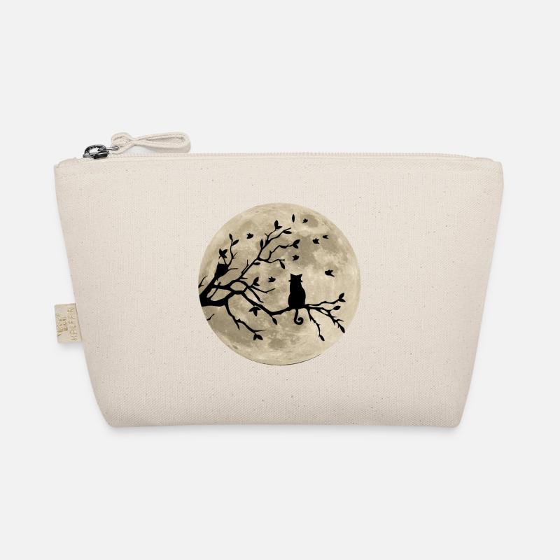 Chat sur une branche au clair de lune Trousse biologique