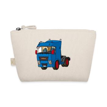 Tracteur bleu - Trousse biologique - nature - Devant