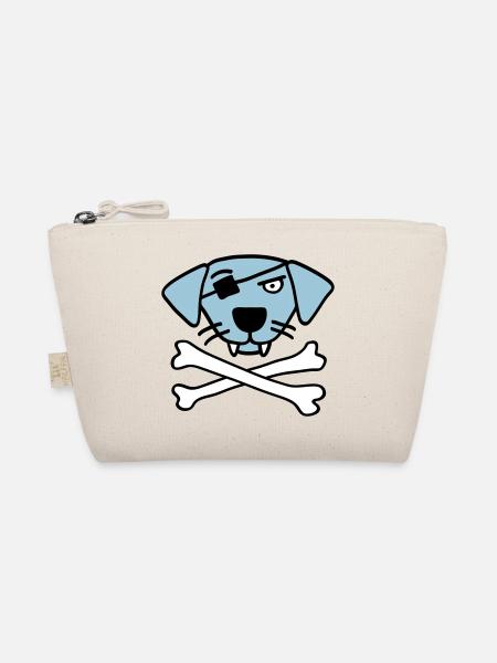 pirate_dog_042013_a_3c - Organic Pouch - nature