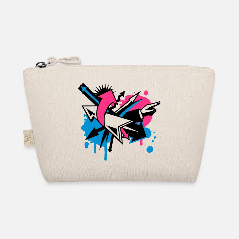 Arrows in different directions Organic Pouch