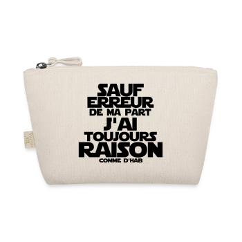 sauf erreur de ma part - Trousse biologique - nature - Devant
