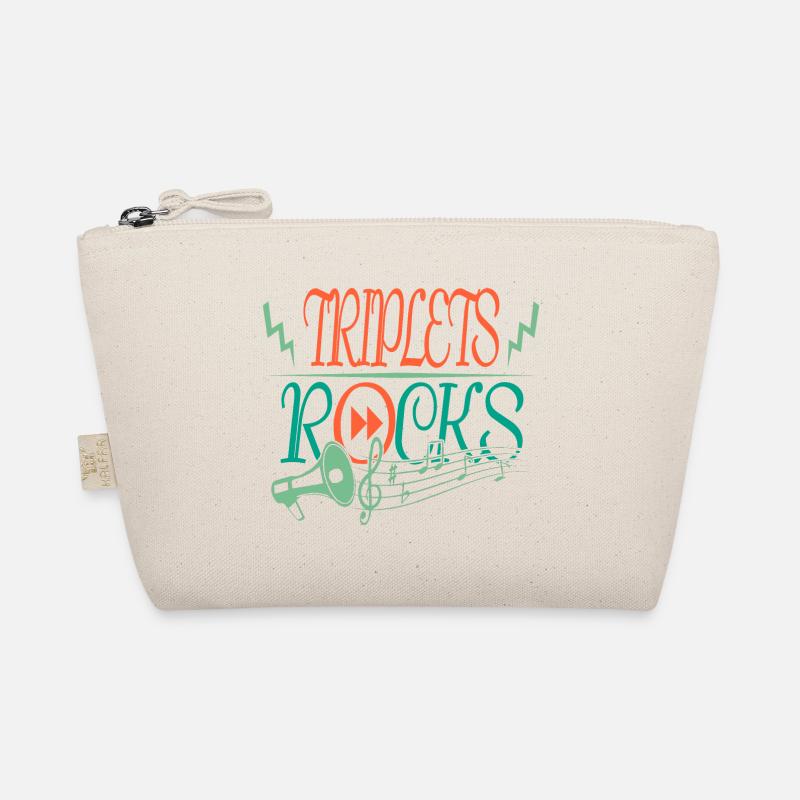 Drillinge Babies Bio-Täschchen