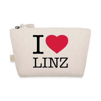 I LOVE LINZ Austria Österreich - Organic Pouch - nature - Front