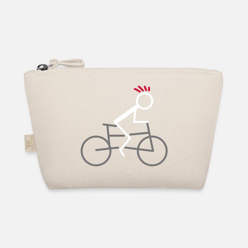 radfahrer - Bio-Täschchen - Natur