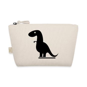Dinosaurier - Bio-Täschchen - Natur - Vorne