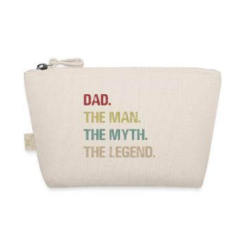 Dad. The Man. The Myth. The Legend. - Bio-Täschchen - Natur - Vorne