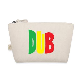 DUB Reggae Rastafari Schrift - Bio-Täschchen - Natur - Vorne
