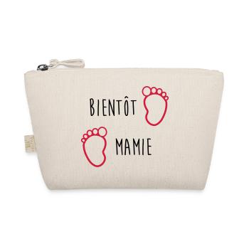 Bientôt Mamie - Mamy - Naissance - Bébé - Enfant - Trousse biologique - nature - Devant