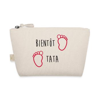 Tante / Tata / Marraine / Oncle / Nourrice / Bébé - Trousse biologique - nature - Devant