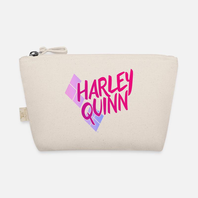 Harley Quinn Pink - Bio-Täschchen - Natur
