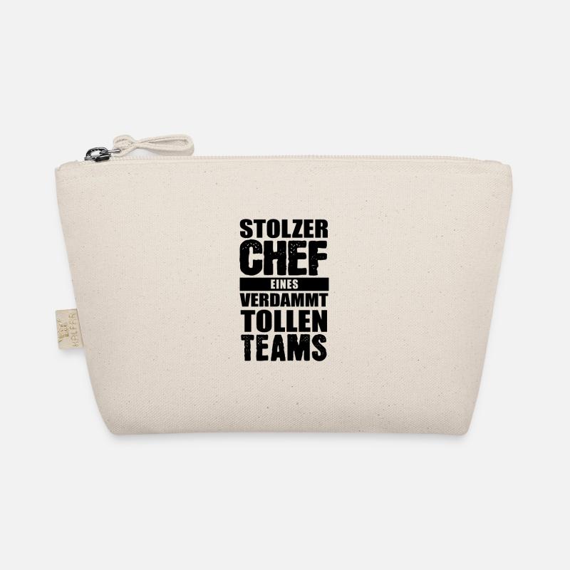 Stolzer Chef eines verdammt tollen Teams Bio-Täschchen