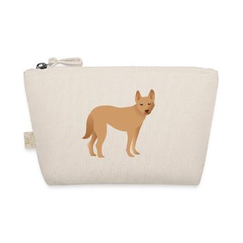 Single dingo dog looking happy - Organic Pouch - nature - Front