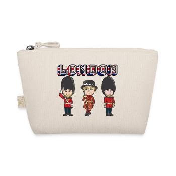 Trio de dessins animés London Beefeater - Trousse biologique - nature - Devant