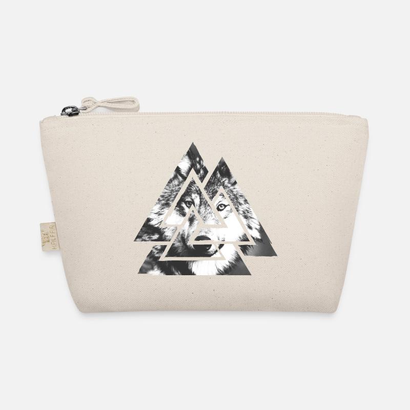 Valknut, symbole d’Odin - Avec Wolf Trousse biologique