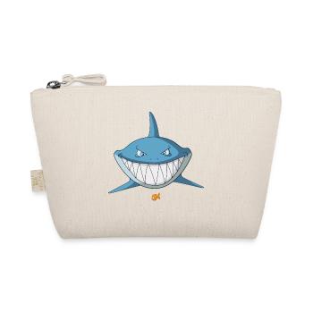 Shark comic grins - fun - Organic Pouch - nature - Front