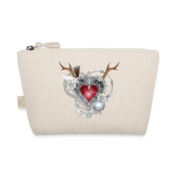 Extravagant Bavarian costume jewellery - Organic Pouch - nature - Front