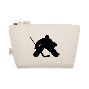 Gardien de but de joueur de hockey sur glace, gardien de but. Hockey sur glace - Trousse biologique - nature - Devant