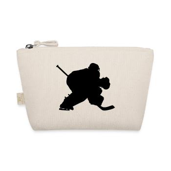 Gardien de but de joueur de hockey sur glace, gardien de but. Hockey sur glace - Trousse biologique - nature - Devant