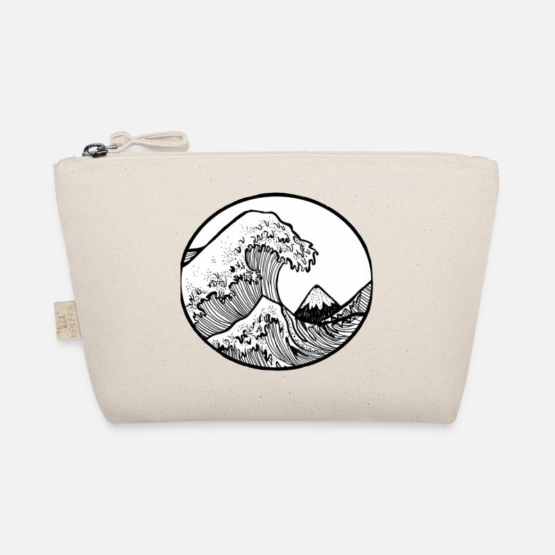 Under the wave Organic Pouch