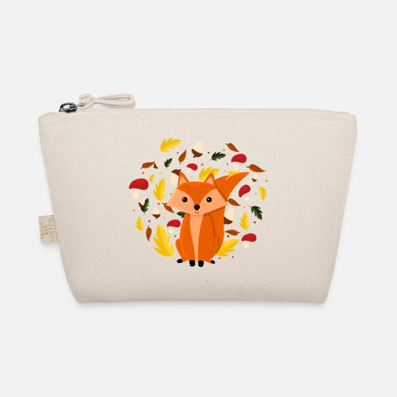 fox autumn Organic Pouch