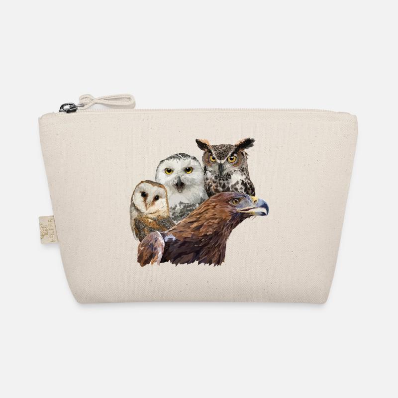 Royal Eagle and Owls Organic Pouch