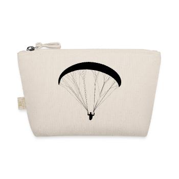 Gleitschirm Fliegen Paraglider Pilot Paragliding - Bio-Täschchen - Natur - Vorne