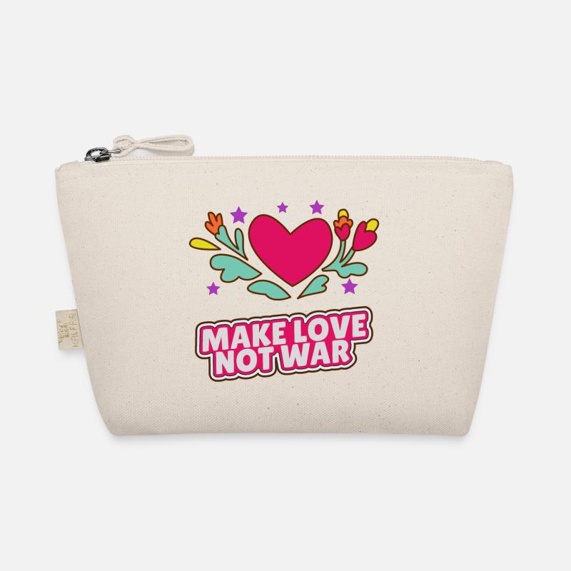 Make love not war Organic Pouch