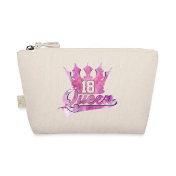 18E ANNIVERSAIRE MME QUEEN 18 ANS - Trousse biologique - nature - Devant
