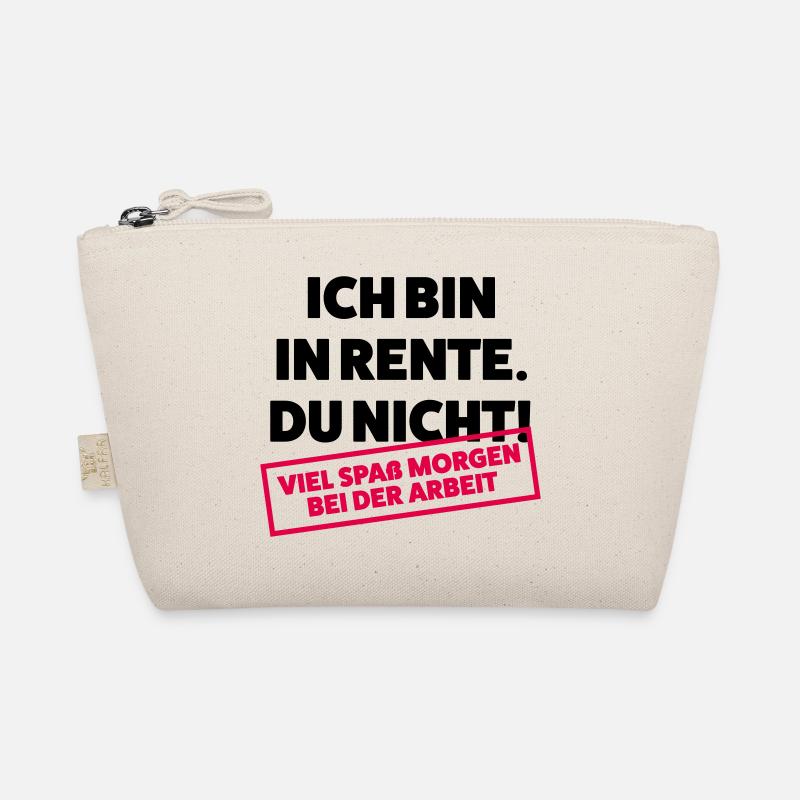 Ich bin in Rente Du nicht Bio-Täschchen