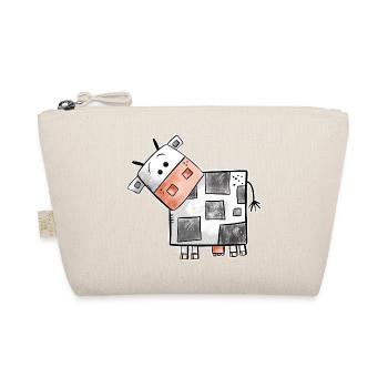 Square Cow I Cow Square Square - Organic Pouch - nature - Front