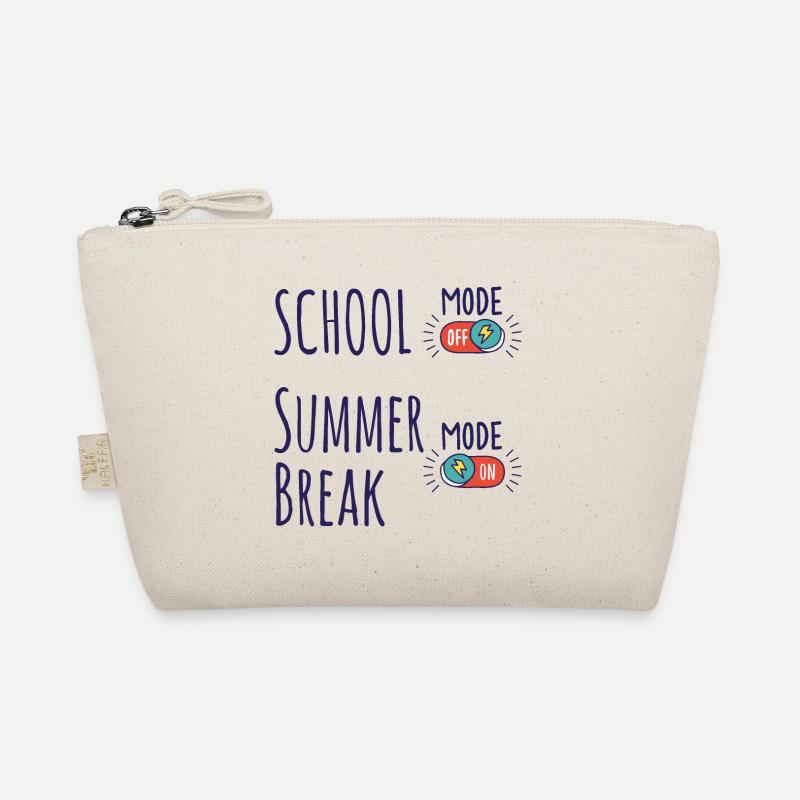 School mode Off, Summer break mode On Organic Pouch