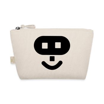 Hacker logo - Organic Pouch - nature - Front