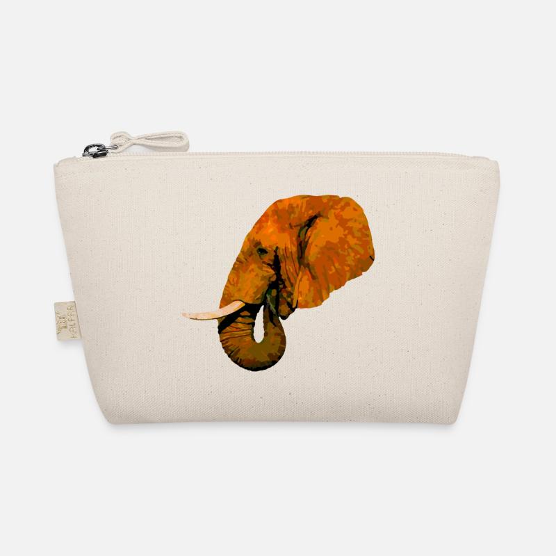 Elefantenkopf Bio-Täschchen