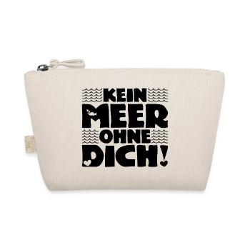 Kein Meer ohne Dich! - Nordsee - Ostsee - Ozean - Bio-Täschchen - Natur - Vorne