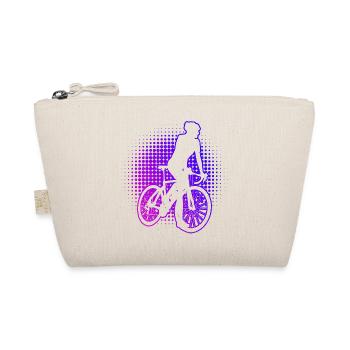 Road Bike Road Cycling Women Road Cyclists - Organic Pouch - nature - Front