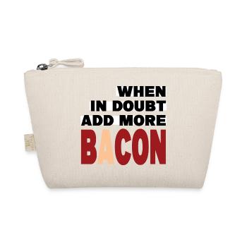 When in doubt add more BACON (noir) - Trousse biologique - nature - Devant