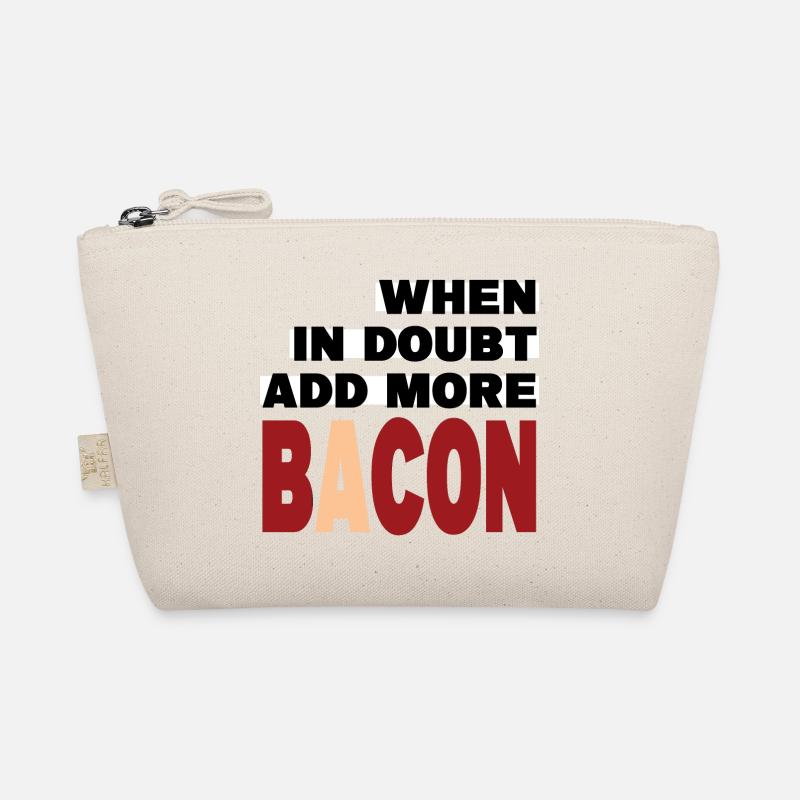 When in doubt add more BACON (noir) Trousse biologique
